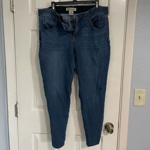 Democracy stretch waist jeans